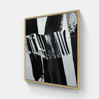 Abstract feelings linger-Canvas-artwall-20x20 cm-Wood-Artwall
