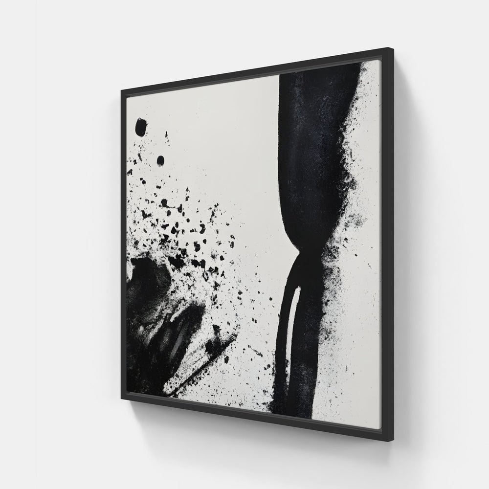abstract dreamscapes sketch-Canvas-artwall-20x20 cm-Black-Artwall