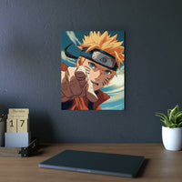 Naruto portrait tableau aluminium