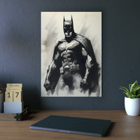 Batman drawing tableau aluminium