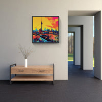 Berlin Dynamic Cityscape-Canvas-artwall-Artwall