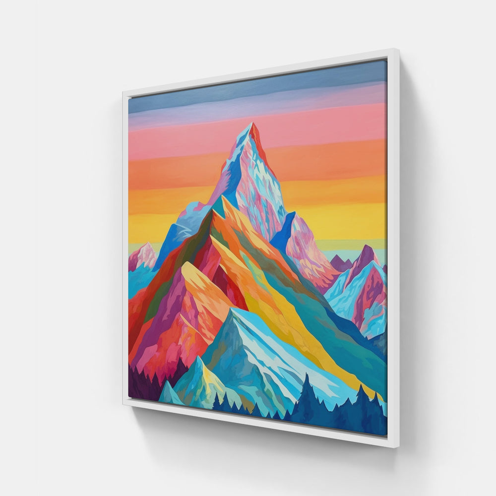 Mountain Dreamscape Art-Canvas-artwall-20x20 cm-White-Artwall