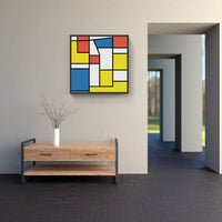 Mondrian creation pure-Canvas-artwall-Artwall