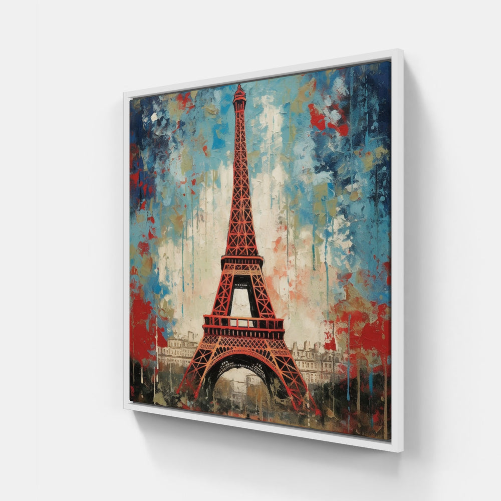Captivating Paris-Canvas-artwall-20x20 cm-White-Artwall