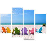 Beach Chairs Tableau Zen