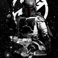 Poster Metal Star Wars Chasseur