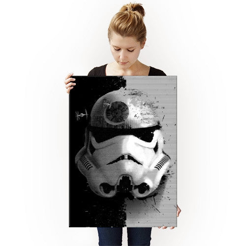 Poster Stormtrooper Contraste