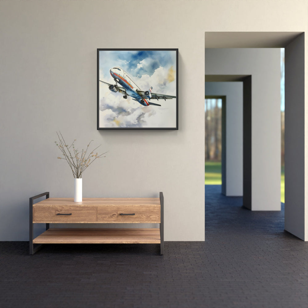 Airborne Express-Canvas-artwall-20x20 cm-Unframe-Artwall