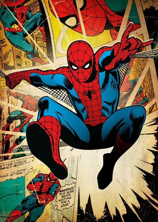 Poster Rétro Spiderman