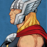 Poster Métal Thor Profil