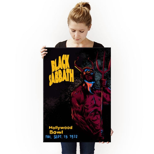 Black Sabbath Original Metal Poster