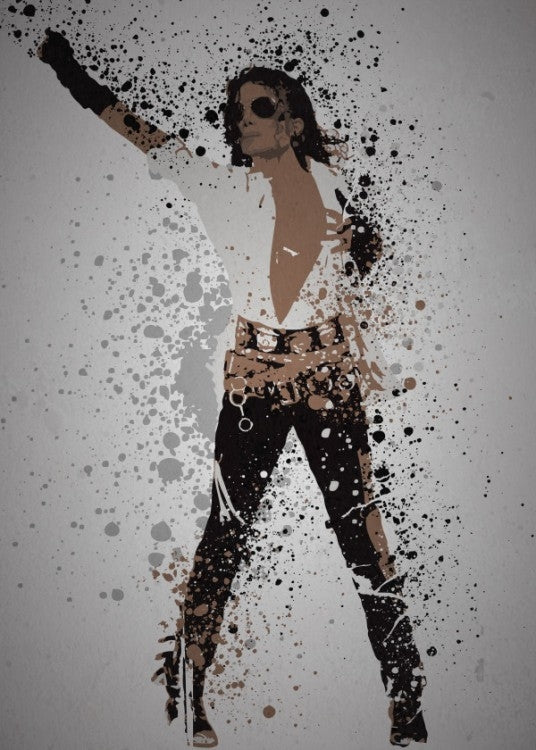 Poster Metal Michael Jackson