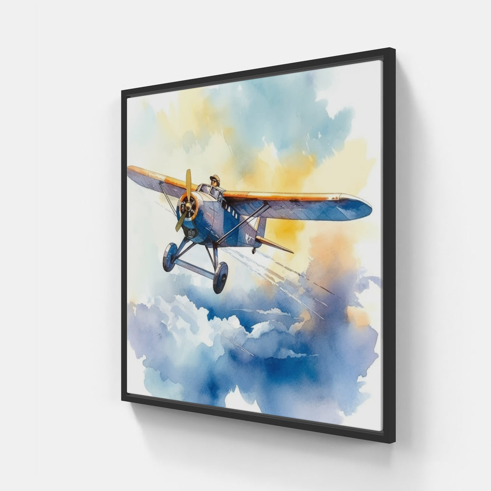 Skybound Bliss-Canvas-artwall-20x20 cm-Unframe-Artwall
