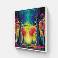 Enchanting Woodland Escape-Canvas-artwall-20x20 cm-White-Artwall