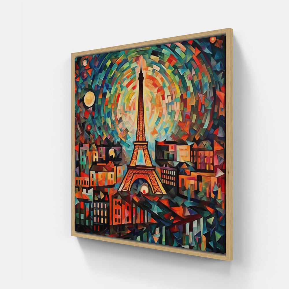 Parisian Delight-Canvas-artwall-20x20 cm-Wood-Artwall