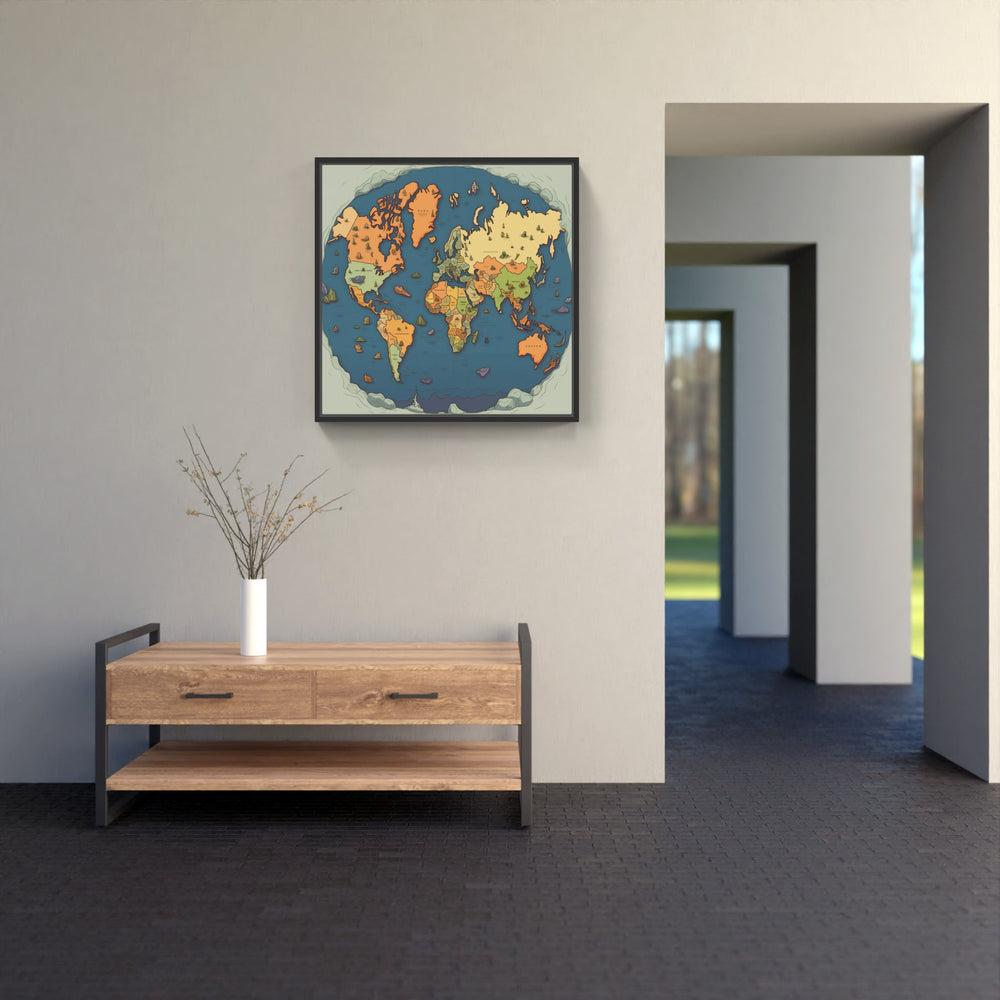 Dynamic World Dance-Canvas-artwall-Artwall