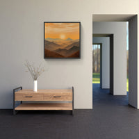 Captivating Sunset Serenity-Canvas-artwall-Artwall