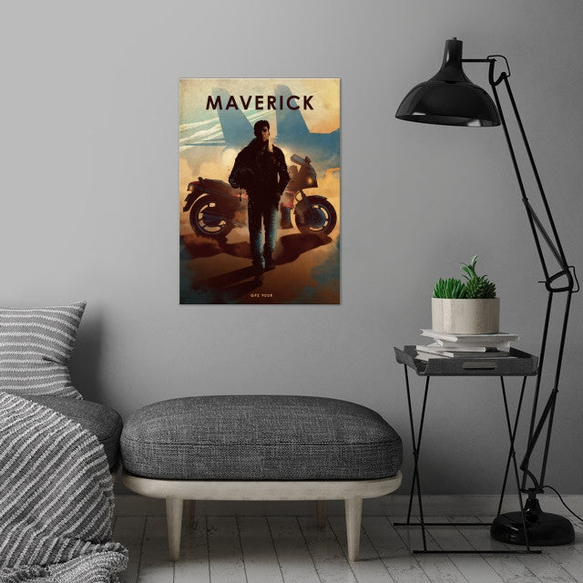 Poster Métal Maverick