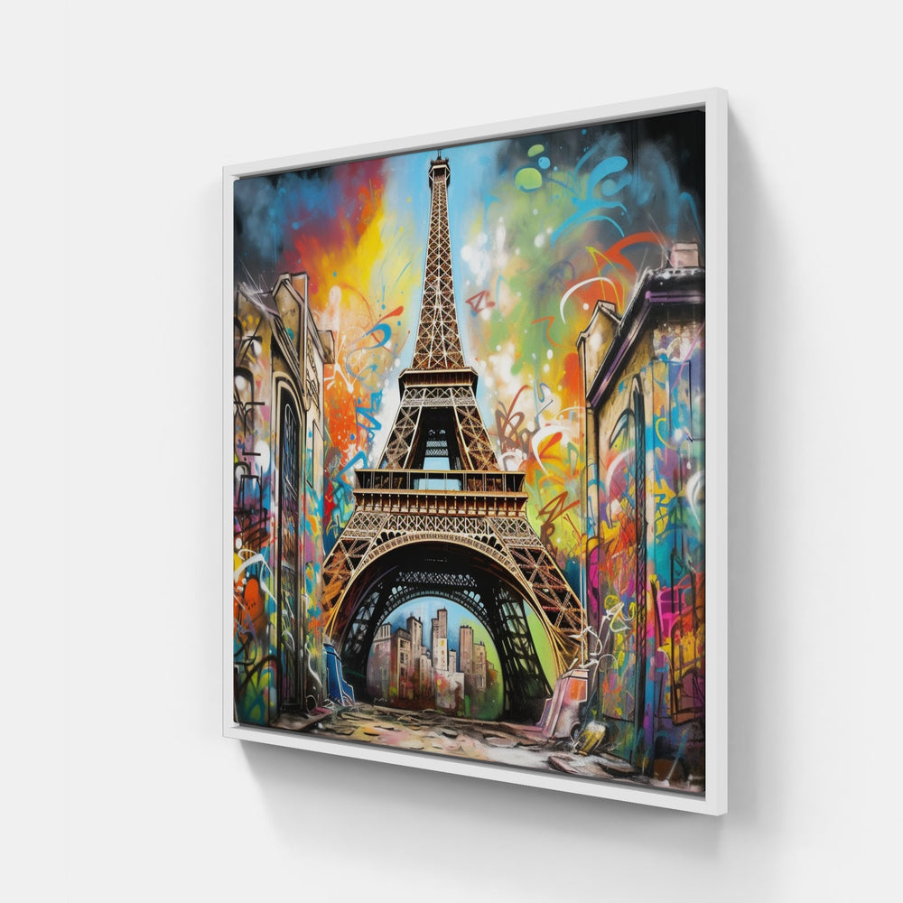 Parisian Palette-Canvas-artwall-20x20 cm-White-Artwall