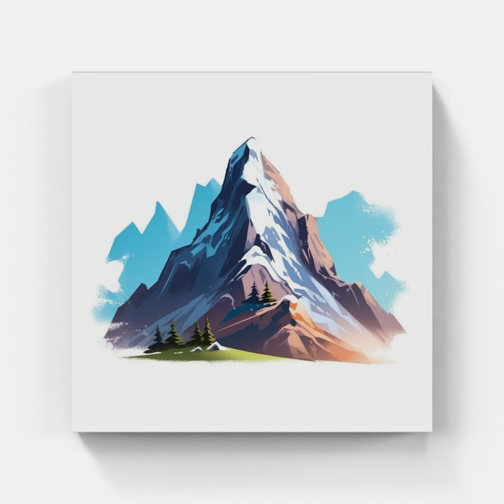 Mountain Majesty Canvas-Canvas-artwall-Artwall