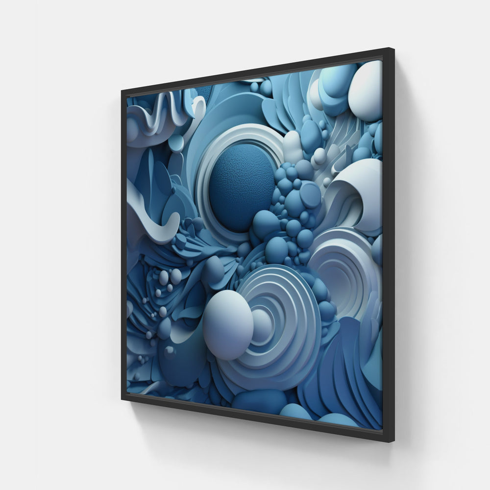 Dream Dare Dance 3D-Canvas-artwall-20x20 cm-Black-Artwall