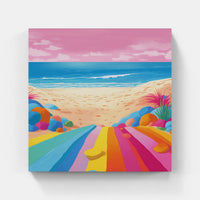 Blue Sky Sandy Horizons-Canvas-artwall-Artwall