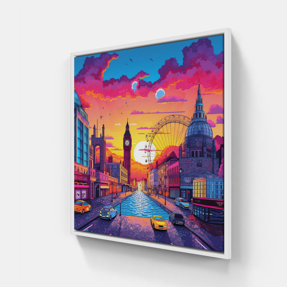 London Dreams-Canvas-artwall-20x20 cm-White-Artwall