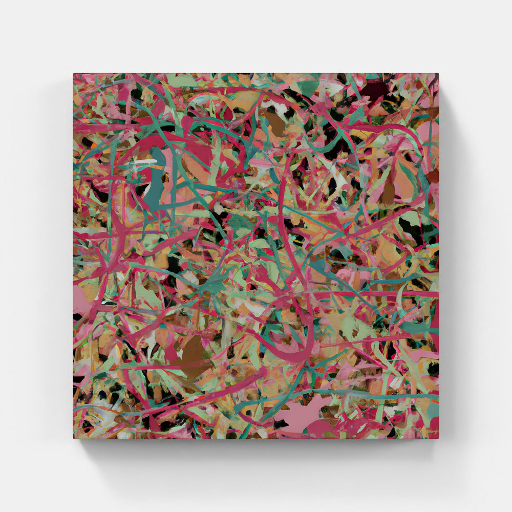 Pollock swirls-Canvas-artwall-Artwall