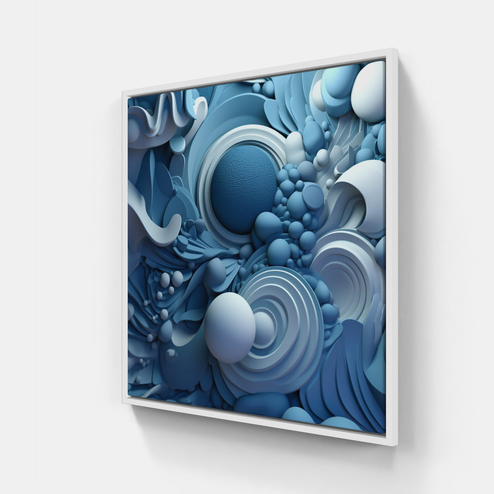 Dream Dare Dance 3D-Canvas-artwall-20x20 cm-White-Artwall