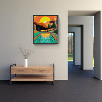 Awe-Inspiring Sunset Canvas-Canvas-artwall-Artwall