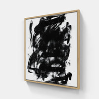 abstract beauty fades-Canvas-artwall-20x20 cm-Wood-Artwall