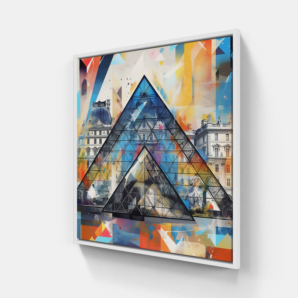 Parisian Rhapsody-Canvas-artwall-20x20 cm-White-Artwall
