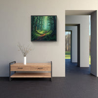 Majestic Evergreen Canopy-Canvas-artwall-Artwall