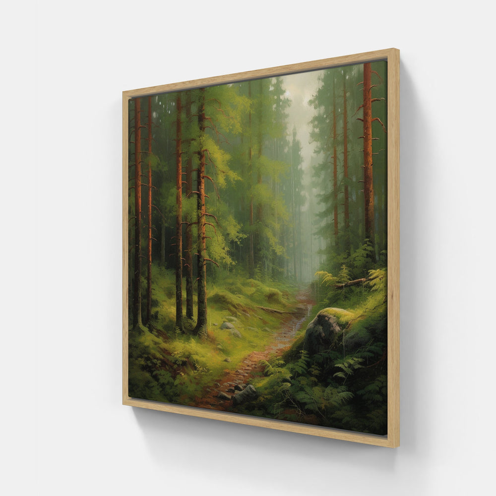 Secret Forest Clearing-Canvas-artwall-Artwall