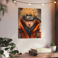 Naruto tableau aluminium