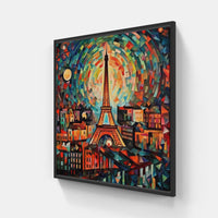 Parisian Delight-Canvas-artwall-20x20 cm-Black-Artwall