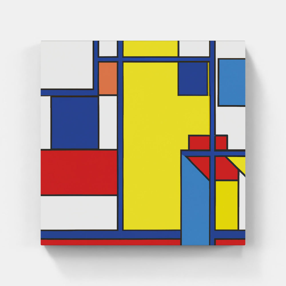 Mondrian Freedom Joy-Canvas-artwall-Artwall