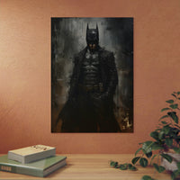 Batman painting style tableau aluminium