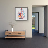 Melodic Violin Harmony-Canvas-artwall-Artwall