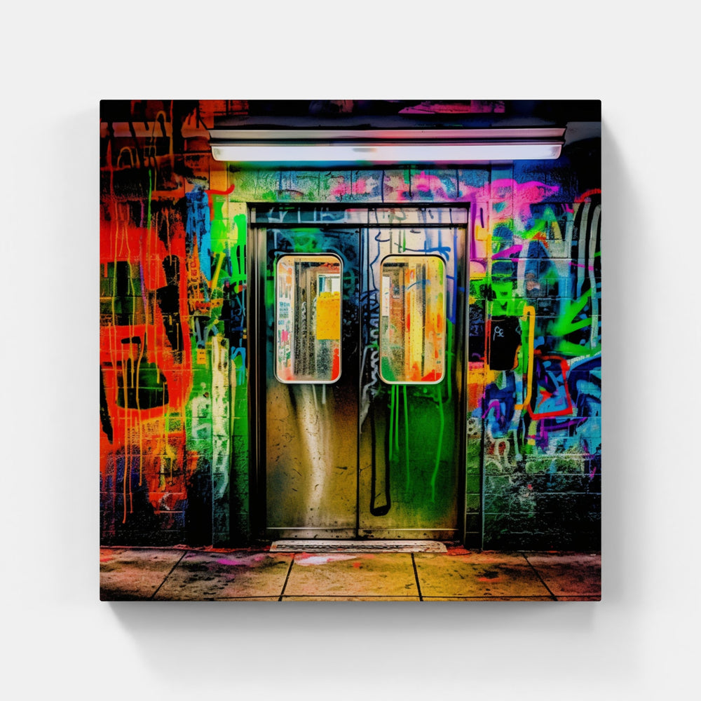 Luminous City Nights-Canvas-artwall-Artwall