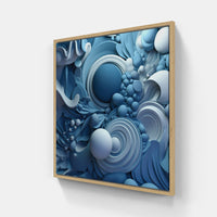 Dream Dare Dance 3D-Canvas-artwall-20x20 cm-Wood-Artwall