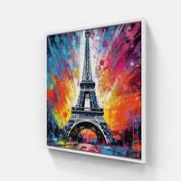 Parisian Serenity-Canvas-artwall-20x20 cm-White-Artwall