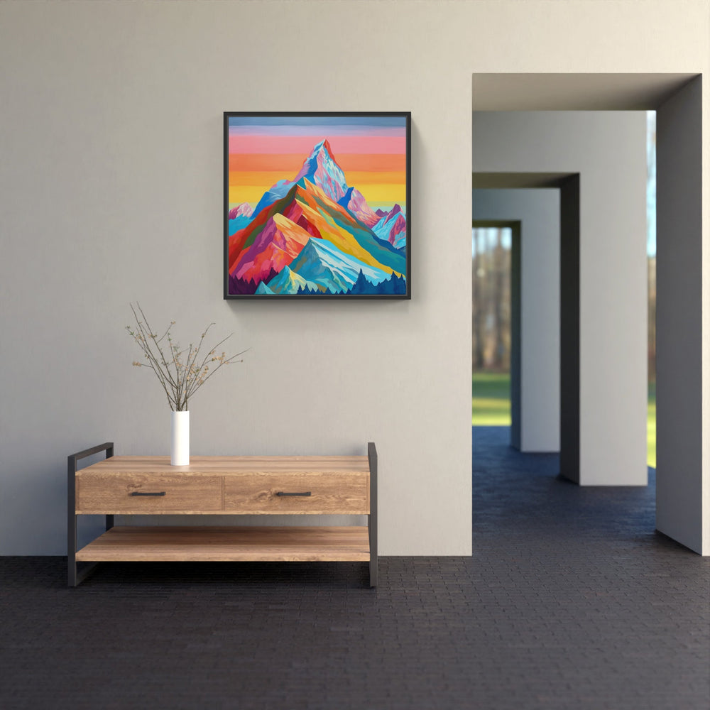 Mountain Dreamscape Art-Canvas-artwall-Artwall