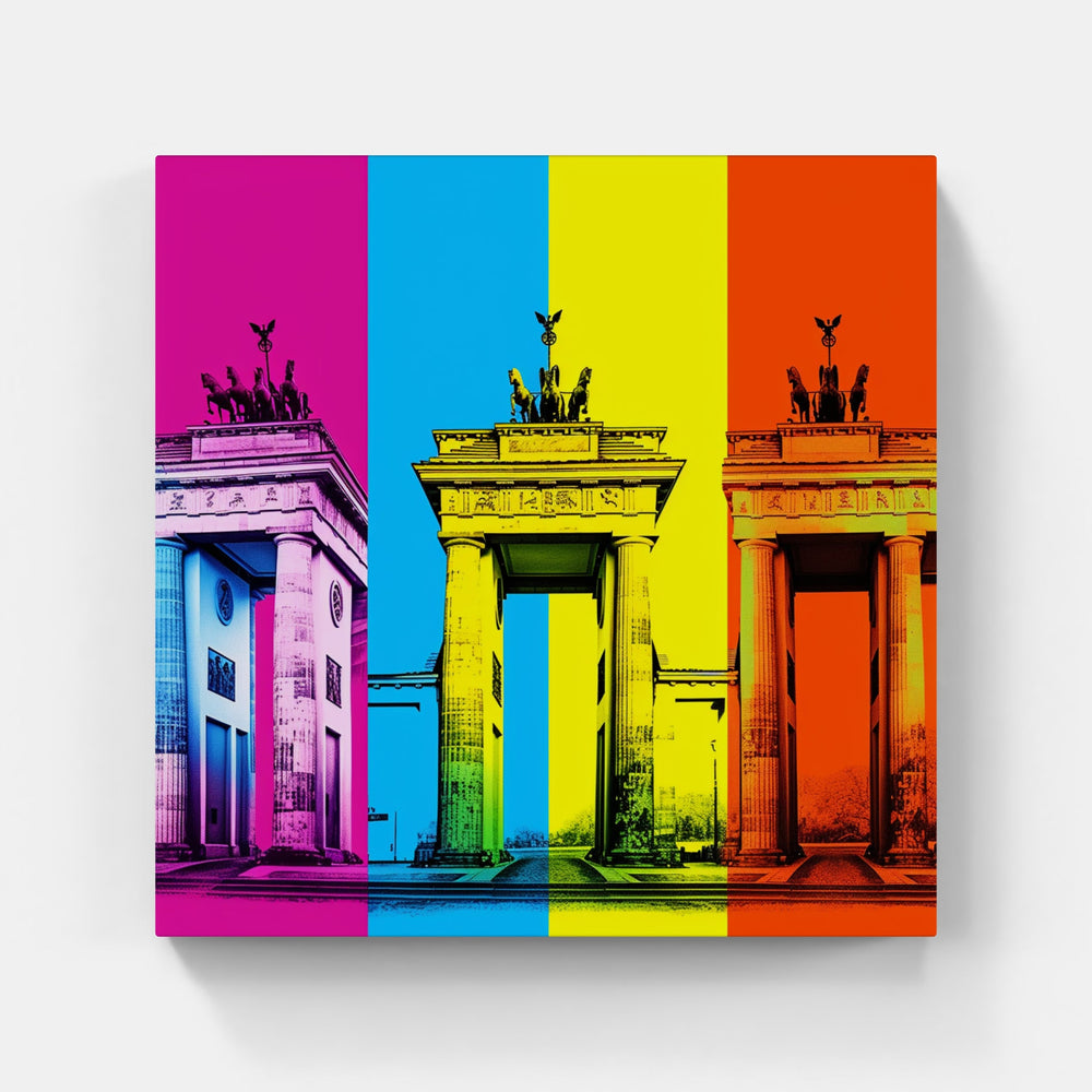 Berlin Cultural Melting Pot-Canvas-artwall-Artwall