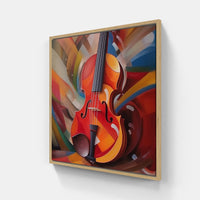 Heavenly Violin Muse-Canvas-artwall-Artwall