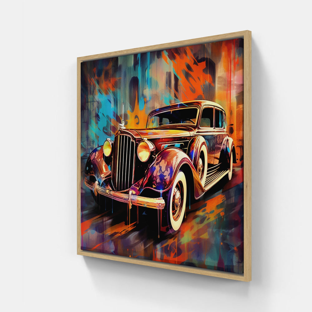 Roadster Reflections-Canvas-artwall-Artwall