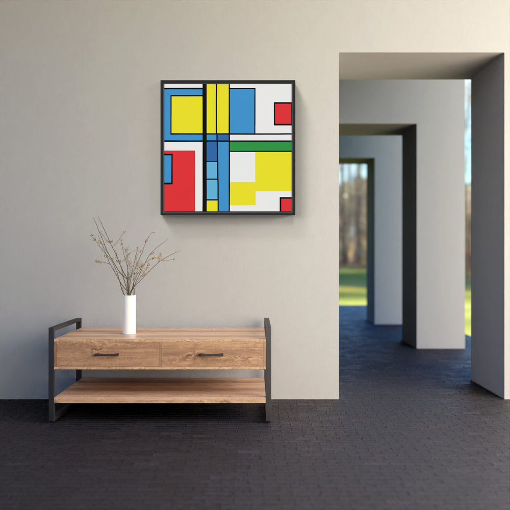 Mondrian everchanging-Canvas-artwall-Artwall