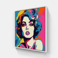 Warhol fleeting moment-Canvas-artwall-20x20 cm-White-Artwall
