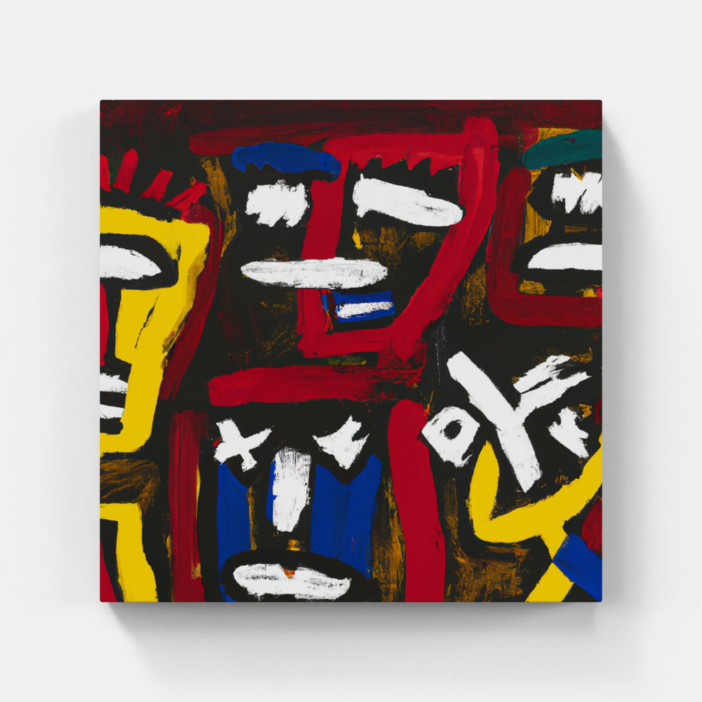 Basquiat timelessness-Canvas-artwall-Artwall