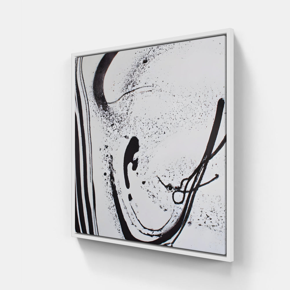 Abstract life fleeting-Canvas-artwall-20x20 cm-White-Artwall